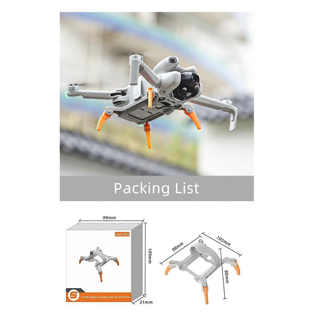 for Mini 4 Pro Booster Stand Folding Up Down Quick Protective Bracket Spider Kickstand Accessory