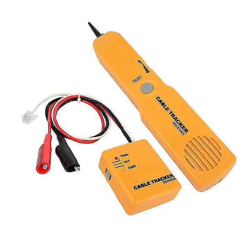 Network Tracker Diagnose Tone Finder Telephone Wire Cable Tester Tracer Detector Networking Tools RJ11 Line Cord Tester Kit-Yvan