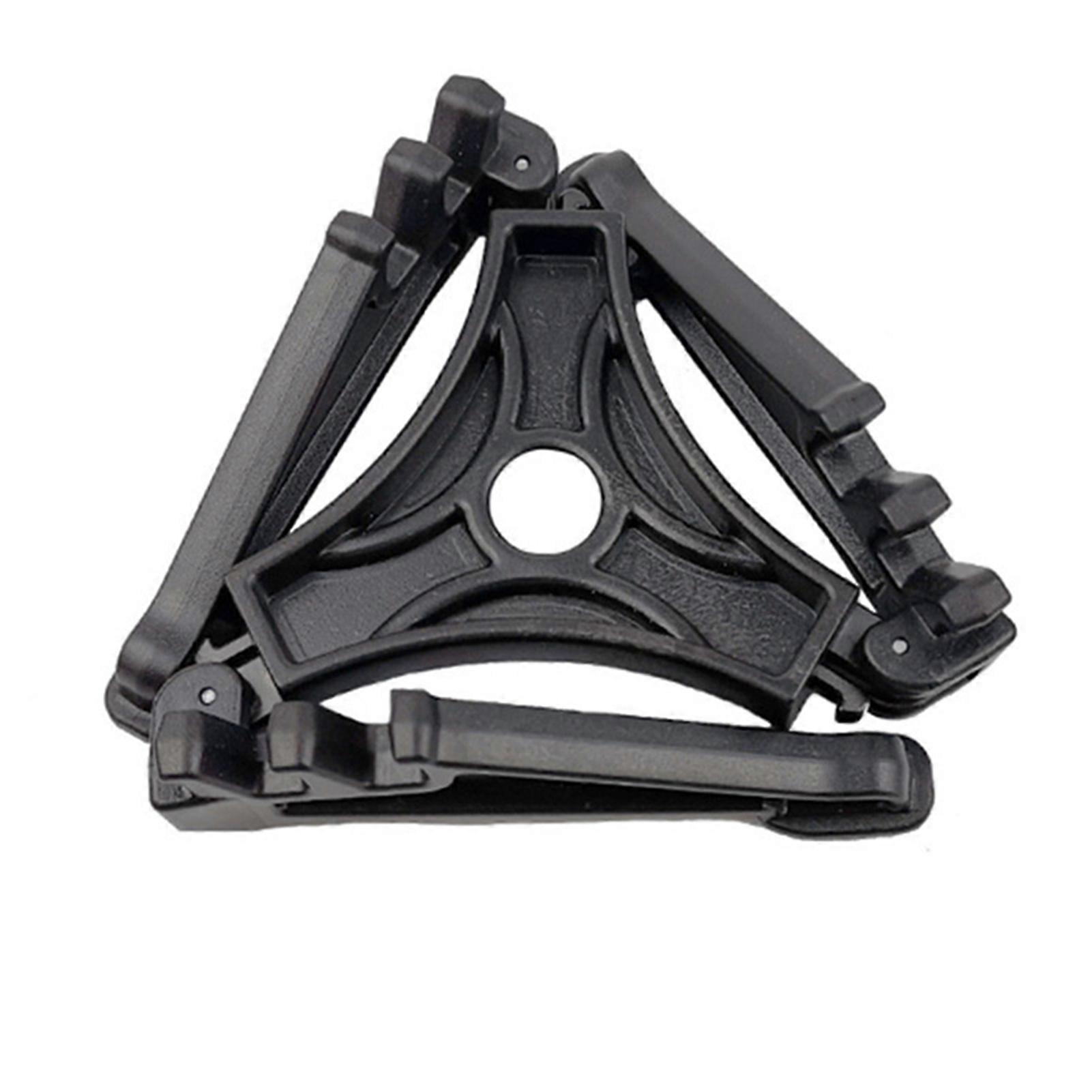 Folding Gas Tank Stove Tripod Holder Adjustable Lightweight Bracket for Camping