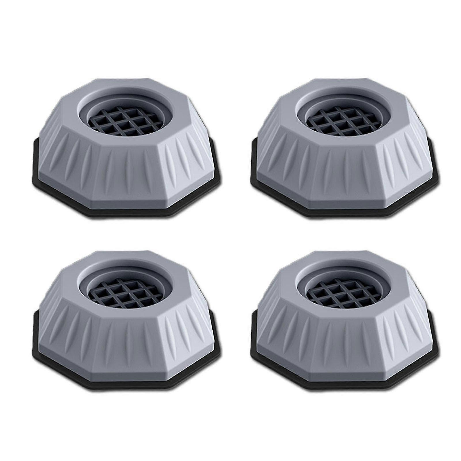 4PCS Shock Noise Cancelling Washing Machine Support Noise Reducing Anti Slip Pads FT