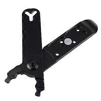Bicycle Chain Magic Buckle Removal Pliers Pry Tire Stick Method Mouth Valve Tool Multi-function Quick Release(1pcs-black)