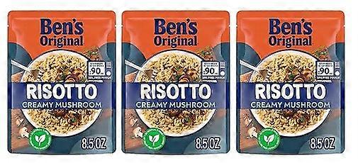Ben's Original Ready Rice Risotto Creamy Mushroom 3 Pack