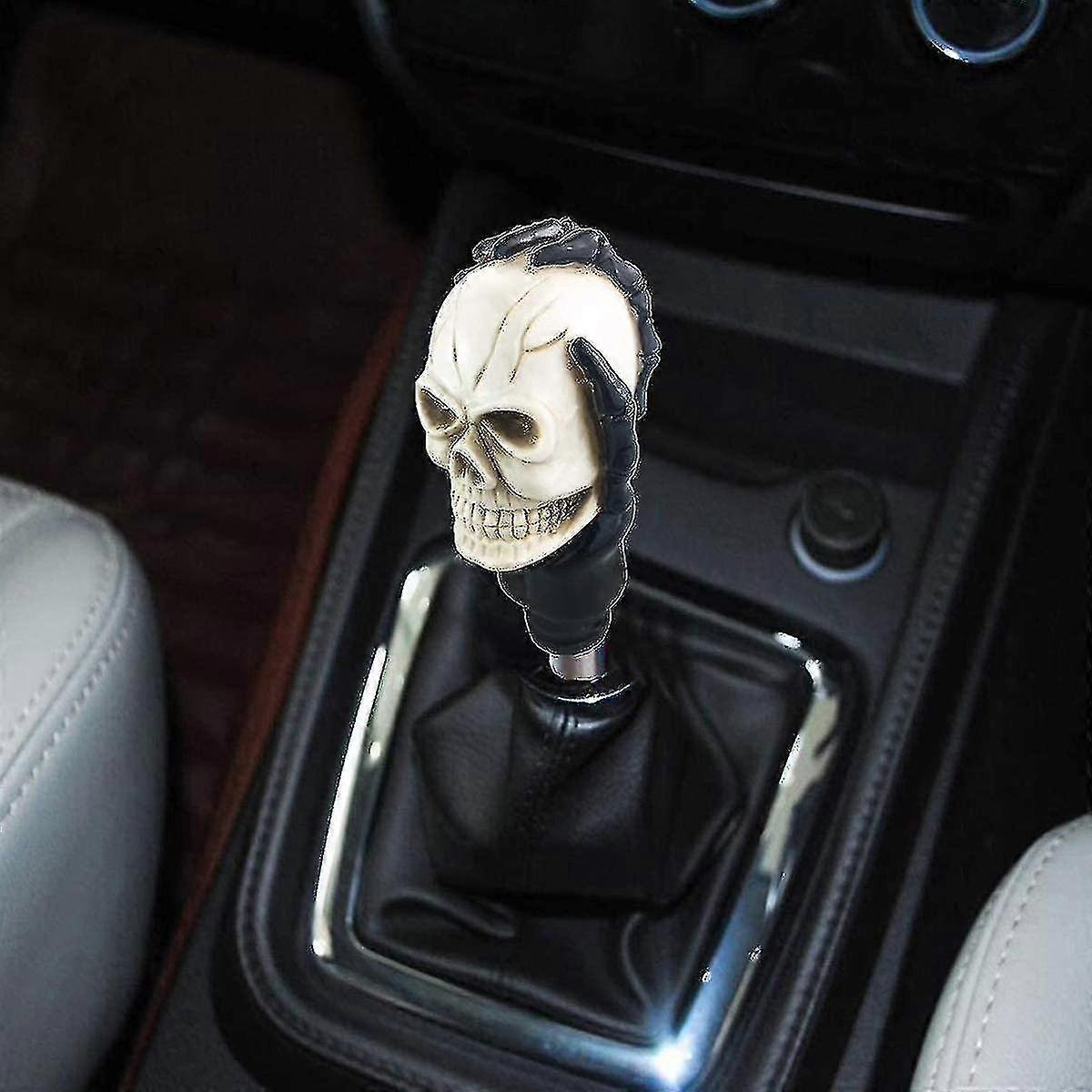 Gear Shift Knob Gear Shift Knob Car Shift Knob Car Manual Skeleton Gear Lever Bone Color Gear Shift Knob