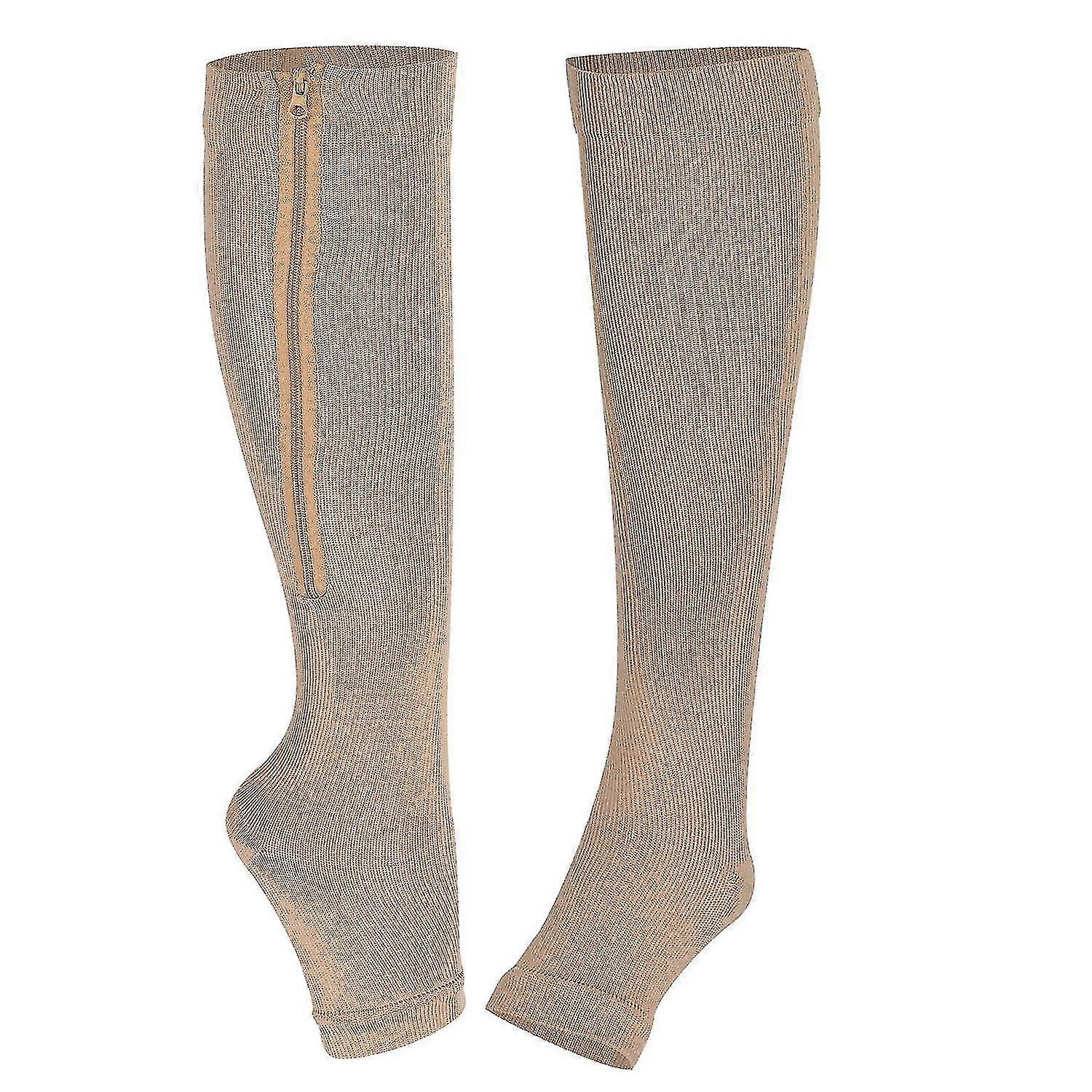 Zip Sox -  Compression Socks With Zipper