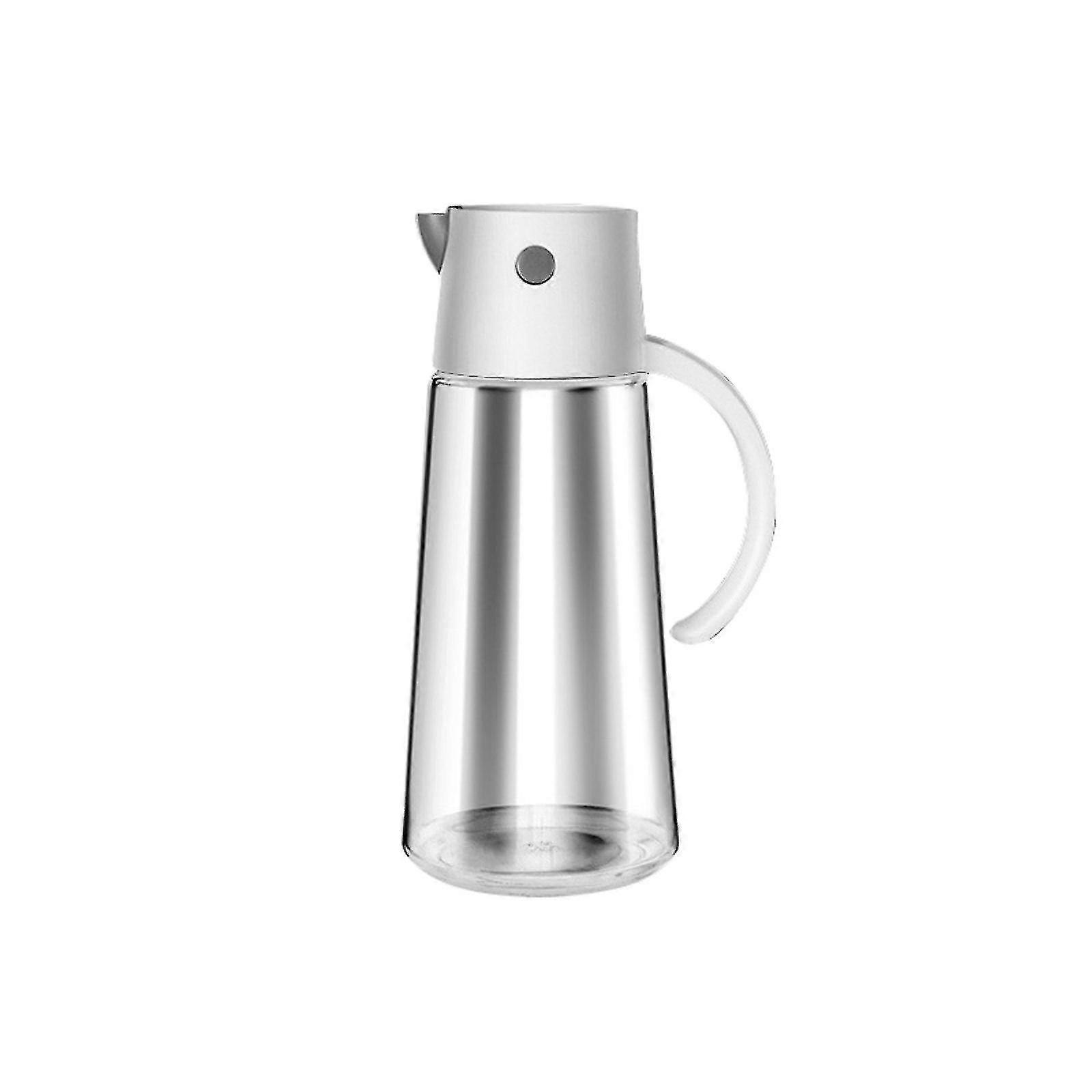 Oil Dispenser Auto Flip Olive Bottle Leakproof Condiment Container
