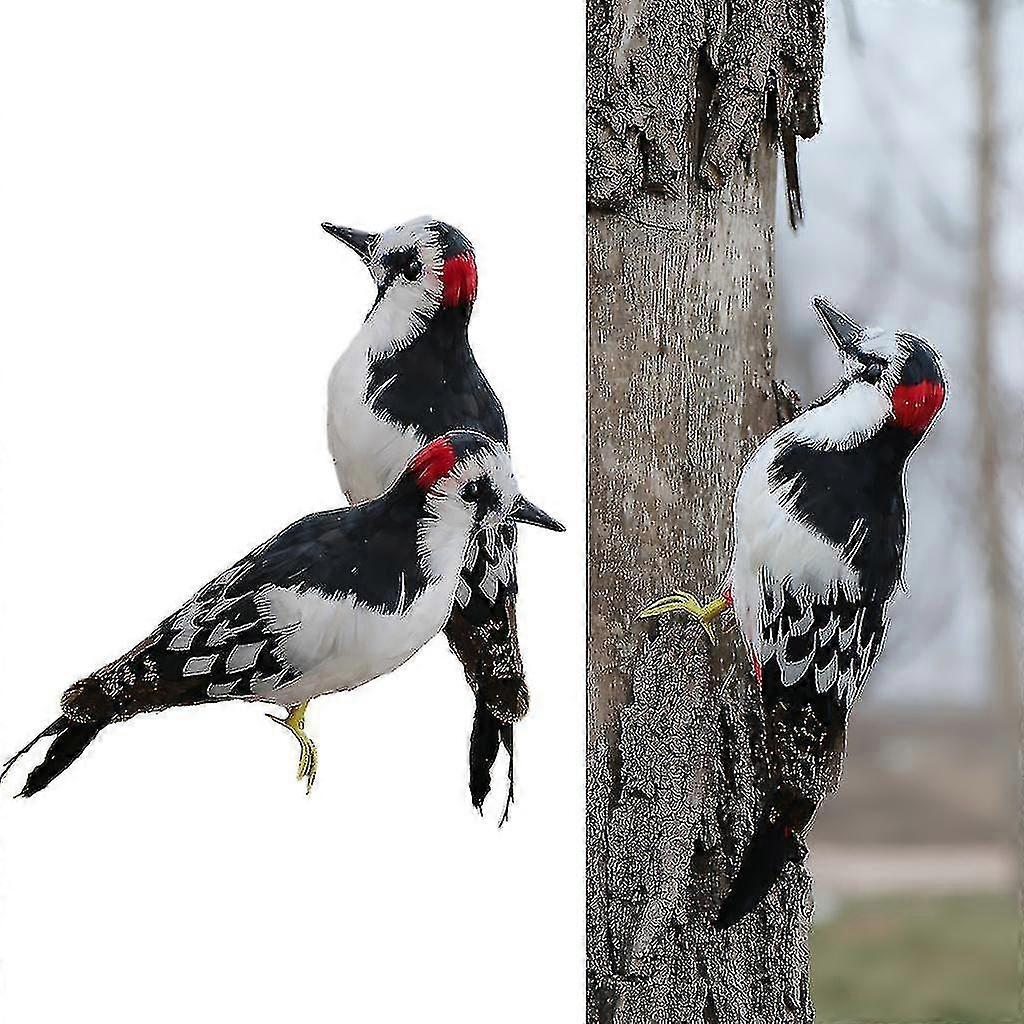 2pcs vero picchio giardino decorazione