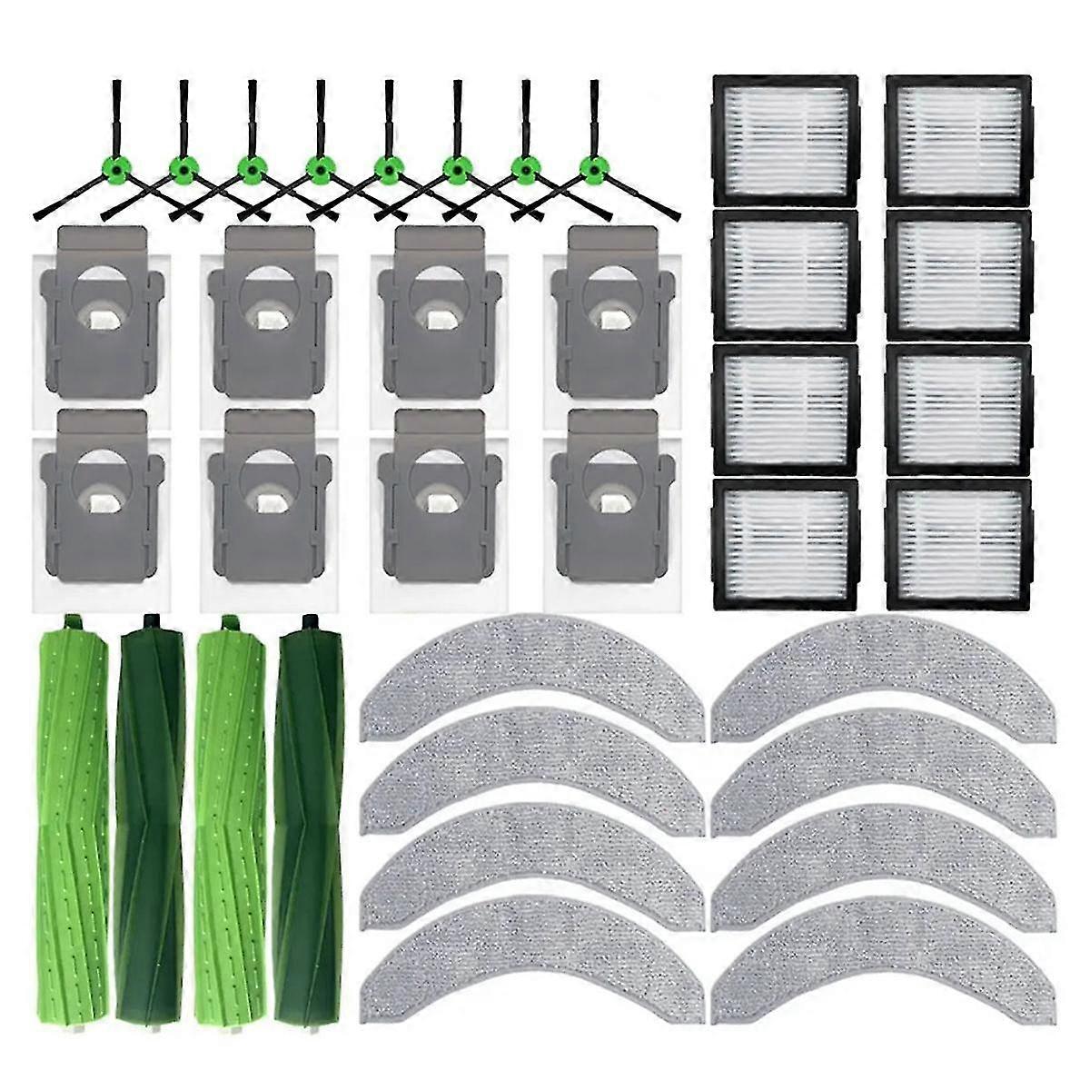 For Combo J7+, J9+ Replacement Spare Parts Accessories Main Side Brush Hepa Filter Mop Cloth Dust B