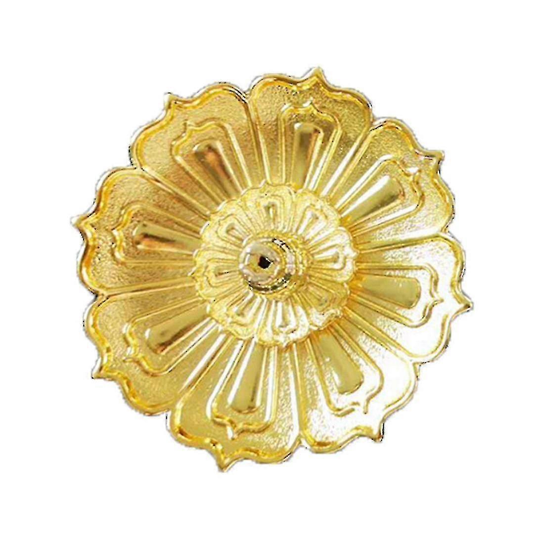 Single Layer Lotus Incense Burner Incense Burner Rack Gold