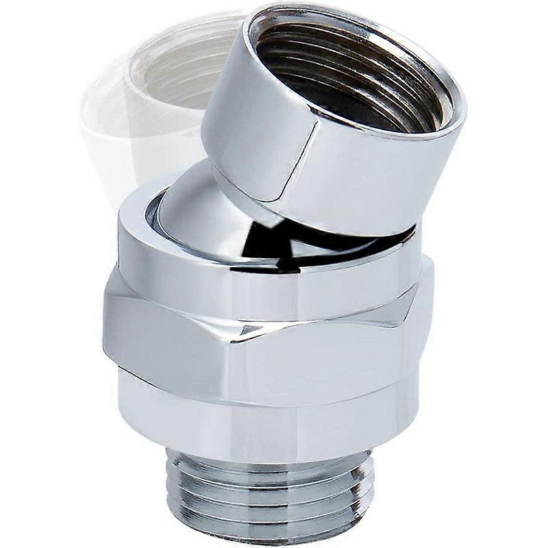 Shower Head Swivel Ball Adapter - Solid Brass