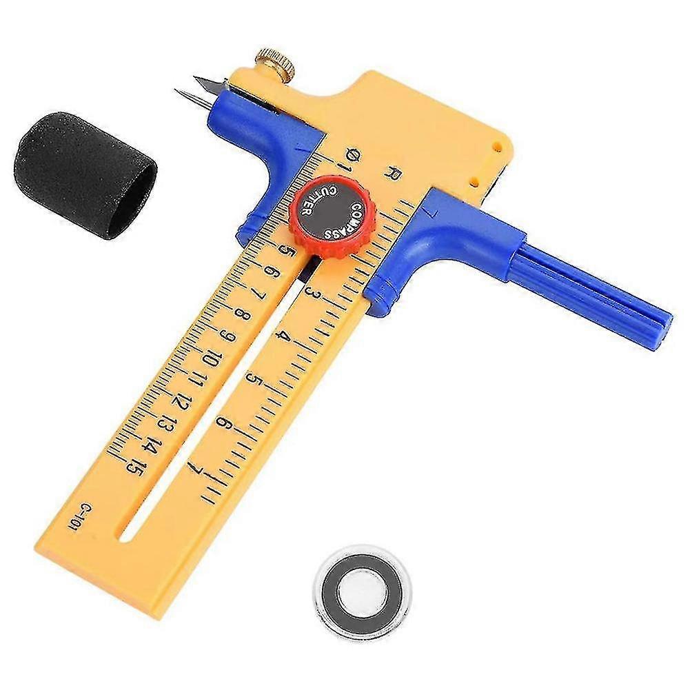 Compatible Withcompatible Withadjustable Compass Circle Cutter, Circle Cutter Tool E Cutter Tool