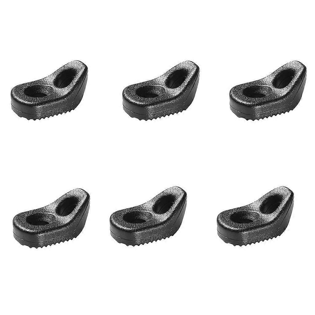 6 Pieces Kayak Canoe Single Eyelet Tie Down Loop Safety Deck Fitting