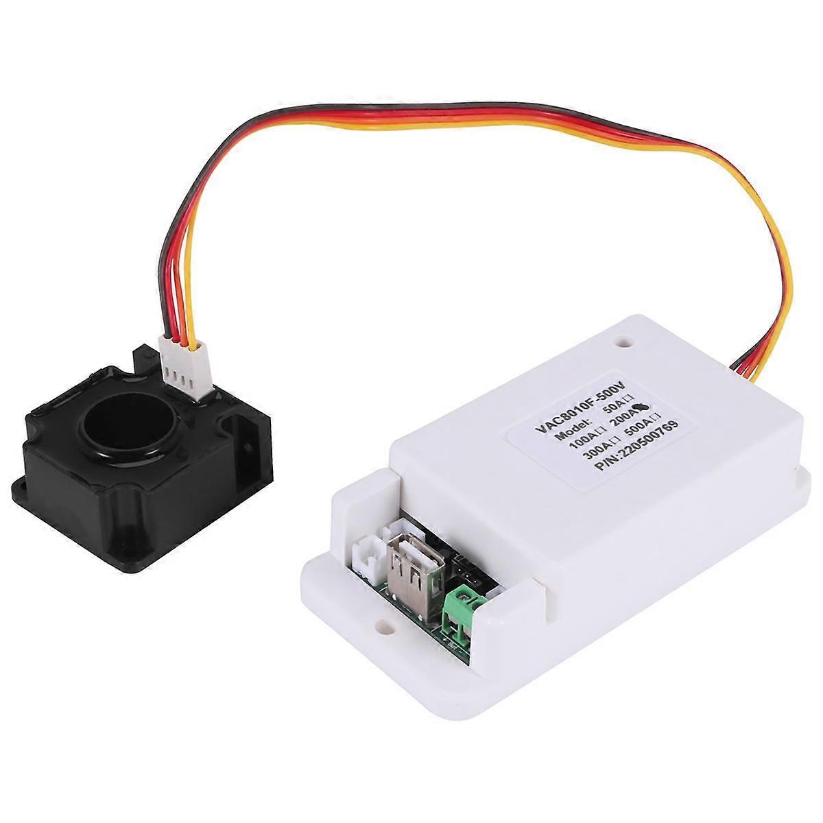Hall DC 500V 200A Wireless Voltage Meter Ammeter 2.4 Inch Color Screen Capacity Power Detector Test