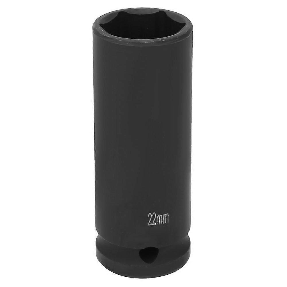 1/2 polegadas Drive 21/22/24mm Metric Deep Impact Socket 6 Point Pneumatic Air Socke22mm