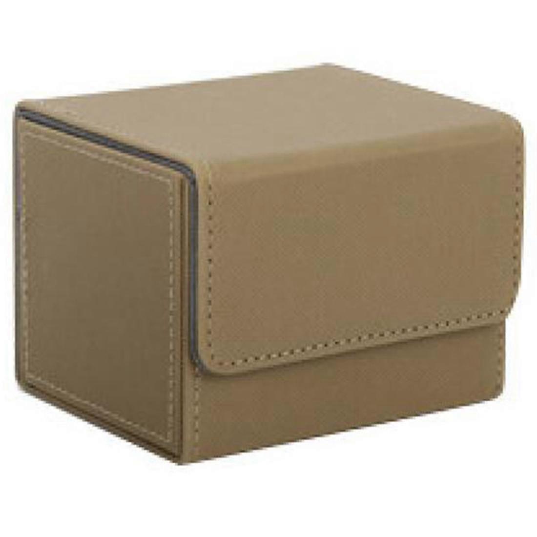 Card Box Side-loading Card Box Deck Case For Yugioh Card Binder Holder 100+,sand Color