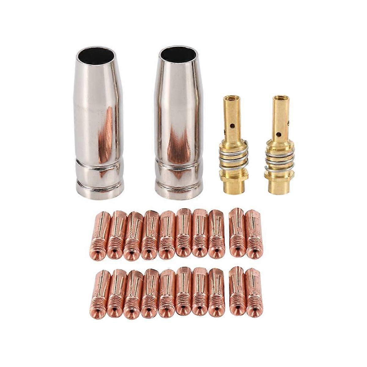 For MB15 15AK MIG Welding Torch Kit Contact Tip Nozzle Diffuser MIG Welding Torch Accessory Kit 0.8