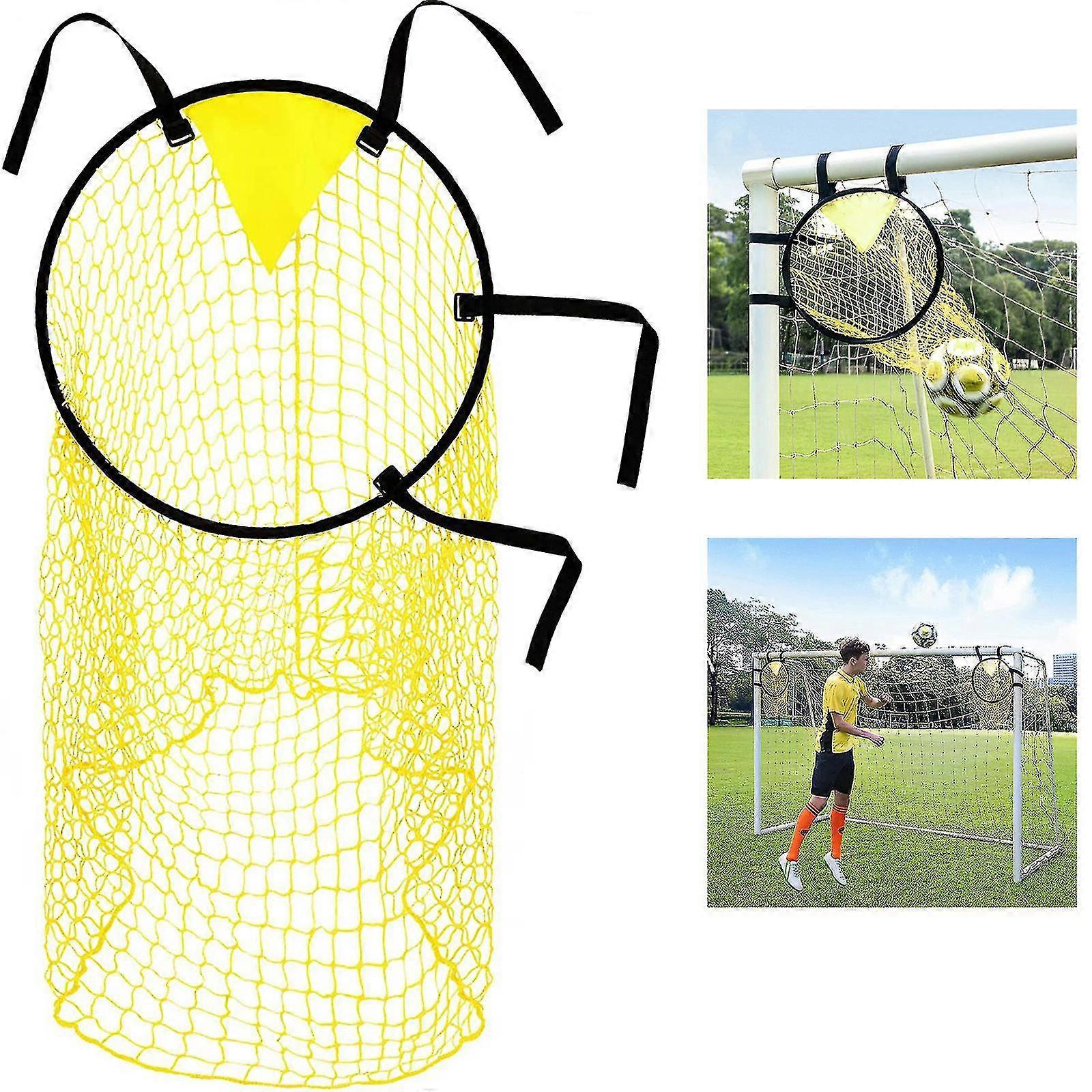 Soccer Target Goal Training - Soccer Top Bins Trainingsausrüstung Schießen Soccer Goal Target Netze zur Verbesserung des Schießens
