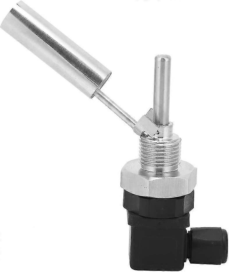 Duckbill Float Switch 304 ανοξείδωτος ελεγκτής αισθητήρα στάθμης νερού G1 / 2 " Dc0-220v (μαύρο + ασημί) (1τεμ)