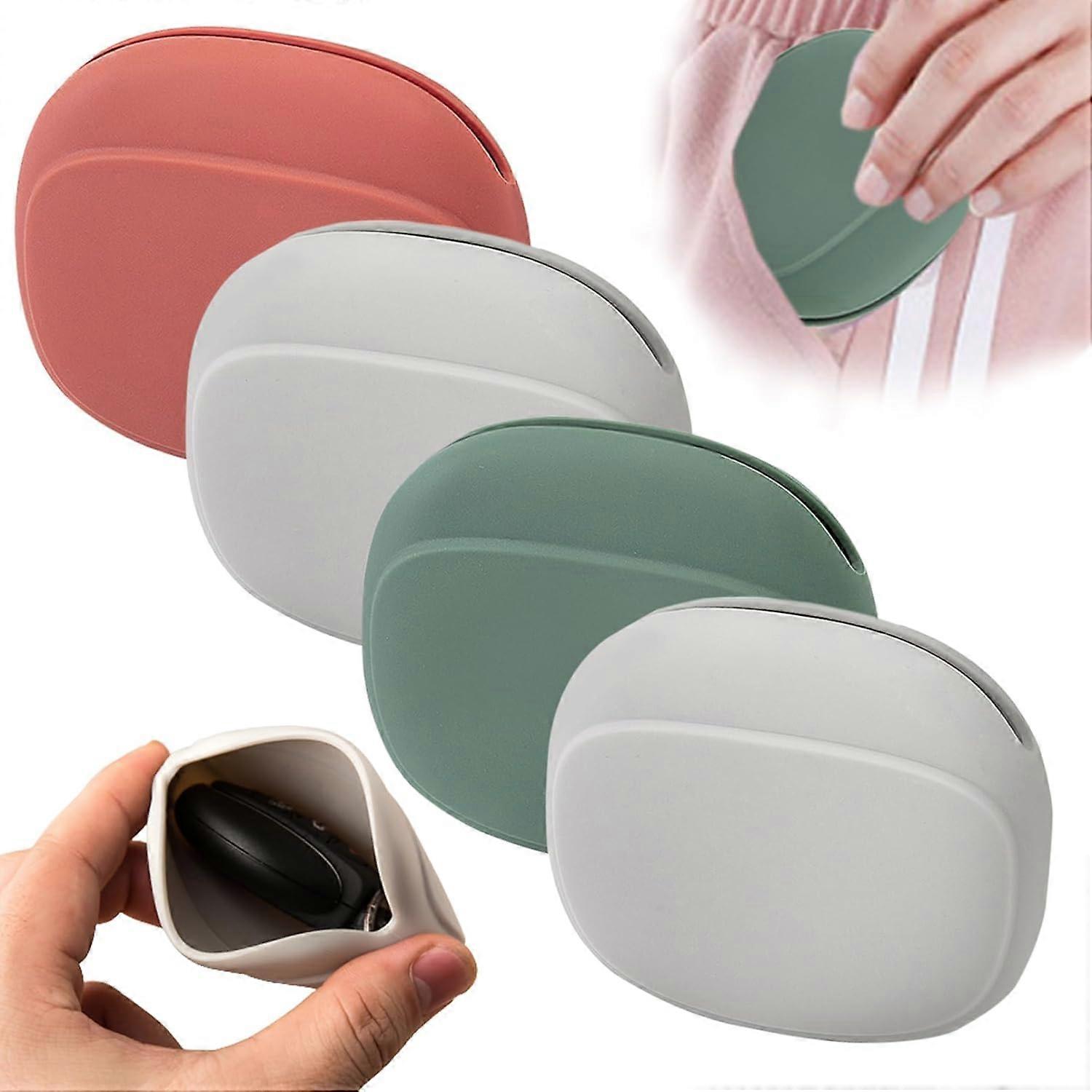 Aiyuego 4 PSC Headphone CaseEarphone CaseEarphone Carrying Case Mini StoragSilicone Earphone Bag for