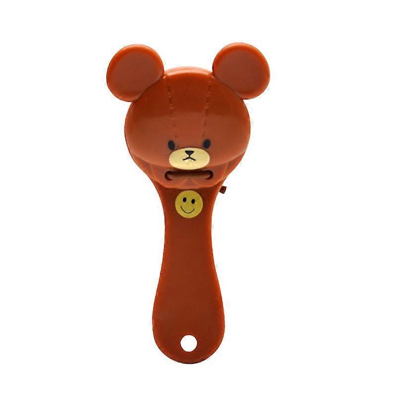 Brown Bear Mini Hand Clapper Castanets2pcs