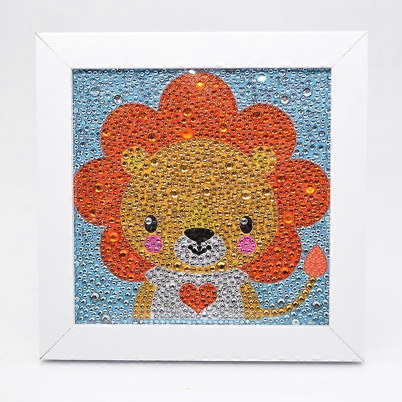 Small and Easy DIY 5d Diamond Painting Kits with Frame for Beginner Mr. Alpaca