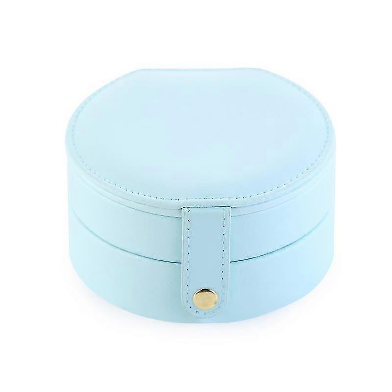 Faux Leather Jewelry Box Organizer