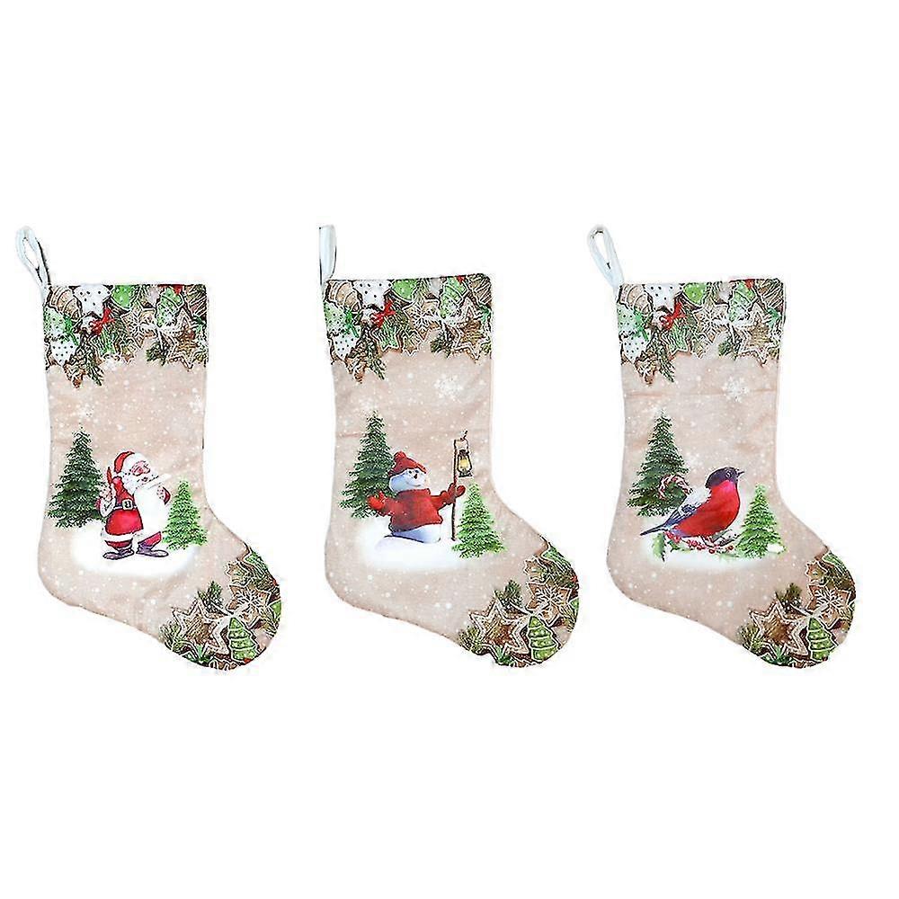 Printed Christmas Stocking Pendant Supplies