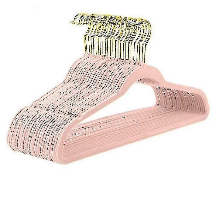 Terciopelo antideslizante Traje Perchas 20 Pack