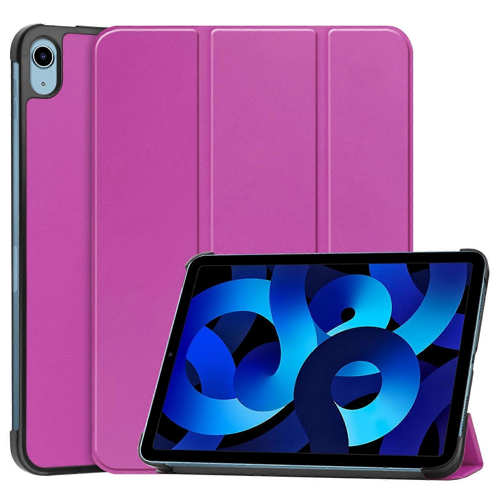 Solid Color PU Tablet Case For iPad 10th Gen 10.9 2022