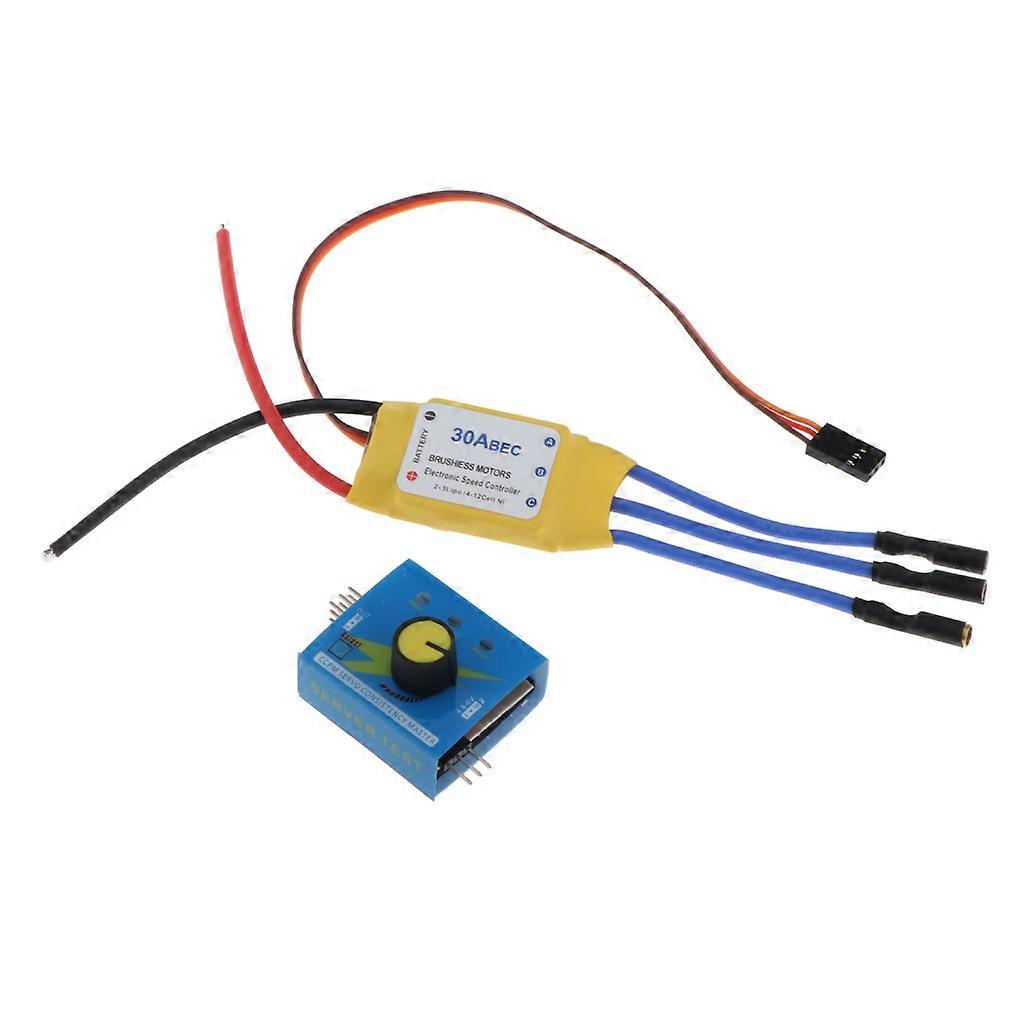 New 30A ESC and Motor Speed Controller for RC Model Airplane Parts Accs