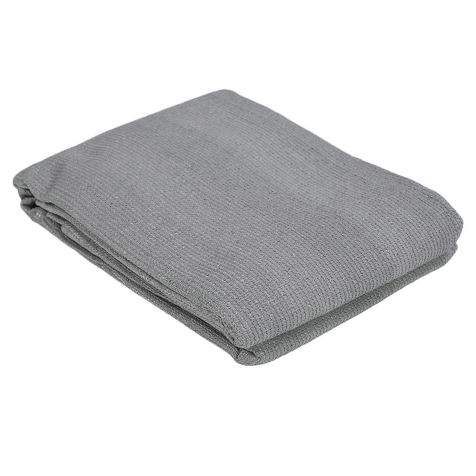 Light Gray Balcony Privacy Screen Fence Cover HDPE UV Protection for Deck Patio Backyard Outdoor Pool