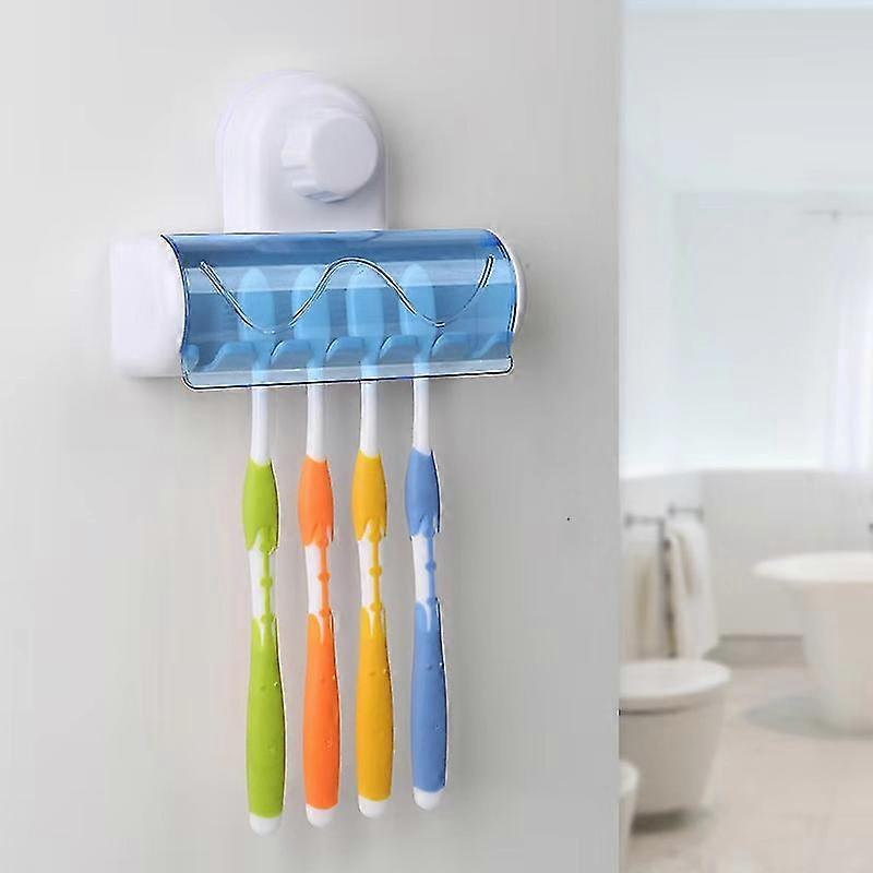 Toothbrush Holder Storage Rack Wall Mounted