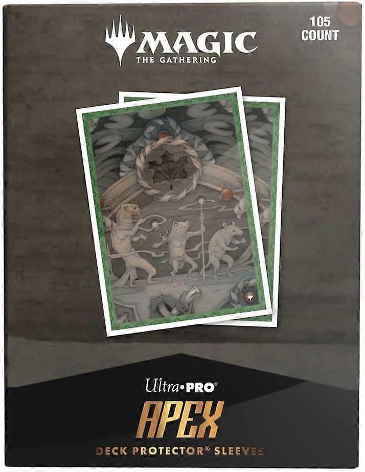 MTG Bloomburrow 105ct Apex Deck Protector Sleeves Set Symbol