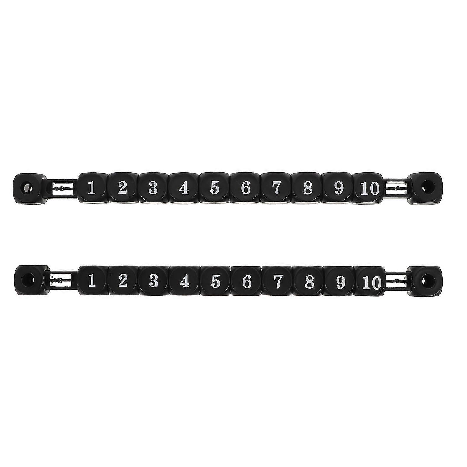2 stk Kids Verktøy Foosball Scoring Keepers Plast Scoring Unit Tabell Scoring Unit Min Scoring Unit Game Scoring Rack-FCY
