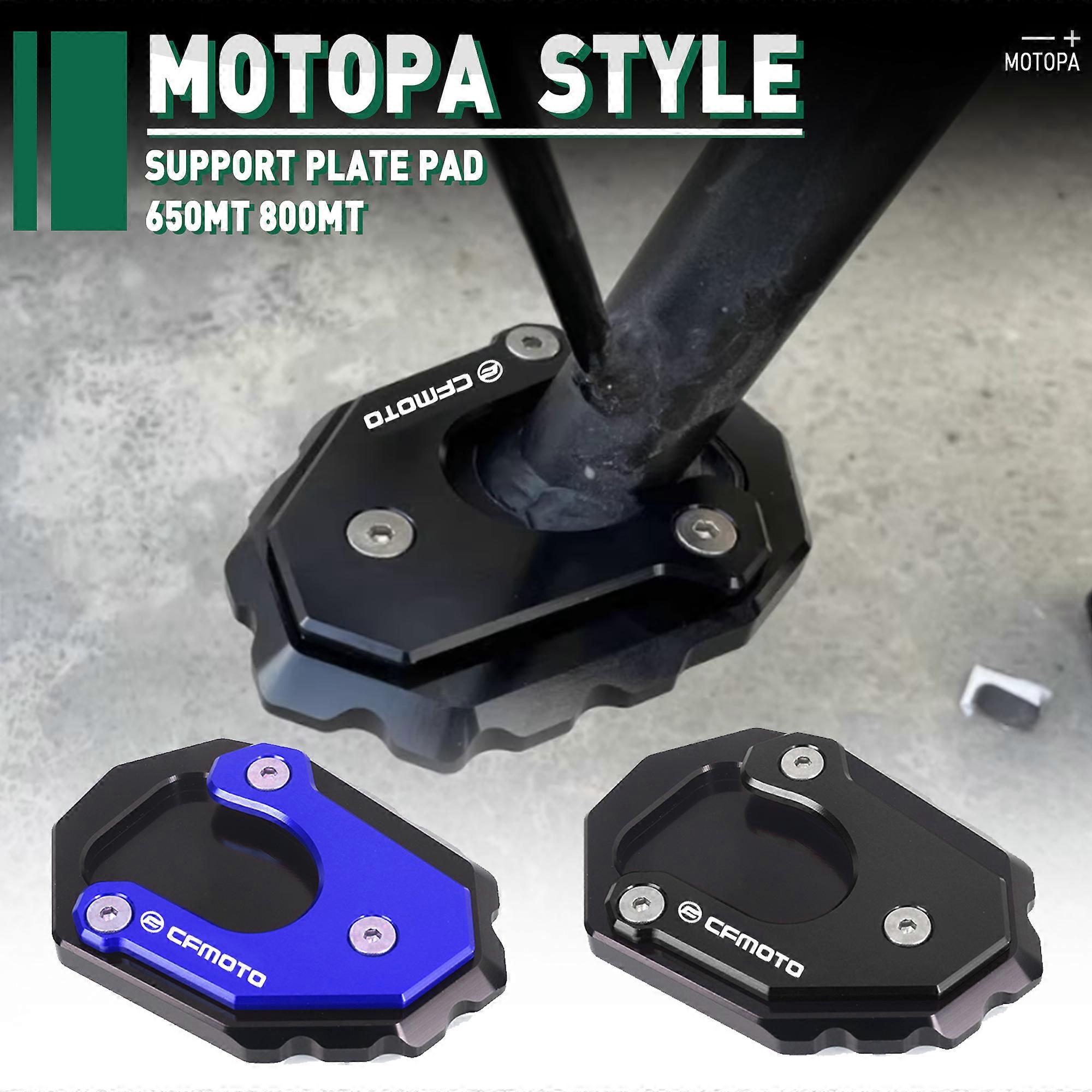 For CFMOTO 650MT 800MT 650 MT Motorcycle 800MT Accessories Kickstand Foot Side Stand Extension Pad Support Plate