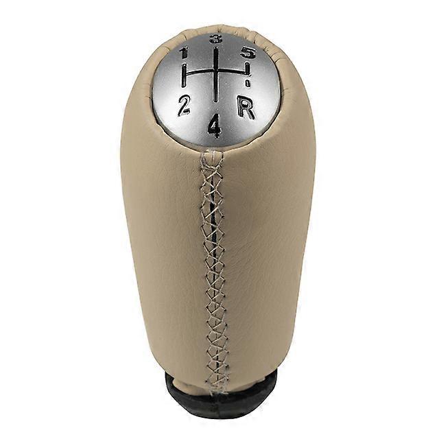 5 Speed Car Leather Gear Shift Knob Lever Shifter Boot Cover Case For Renault Clio 2 II Megane 2 II Kangoo