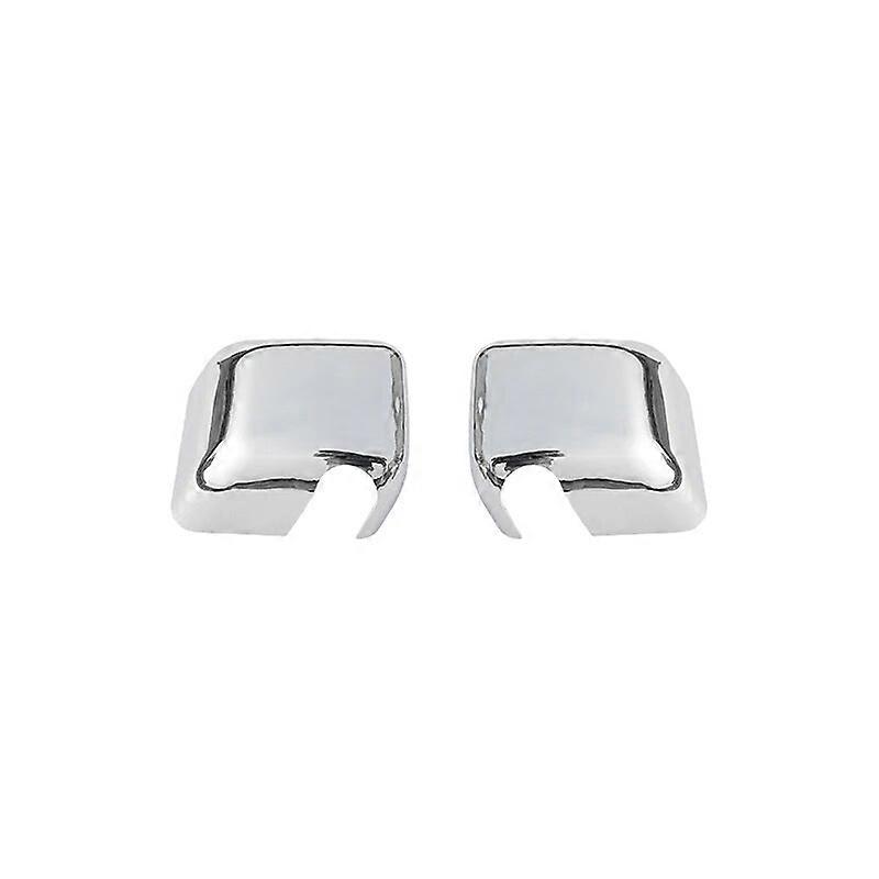 TESIN ABS Car Rear View Rearview Mirror Shell Decoration Cover Stickers for Jeep Wrangler JK 2007-2017 Car Exterior AccessoriesMotor Vehicle Mirrors