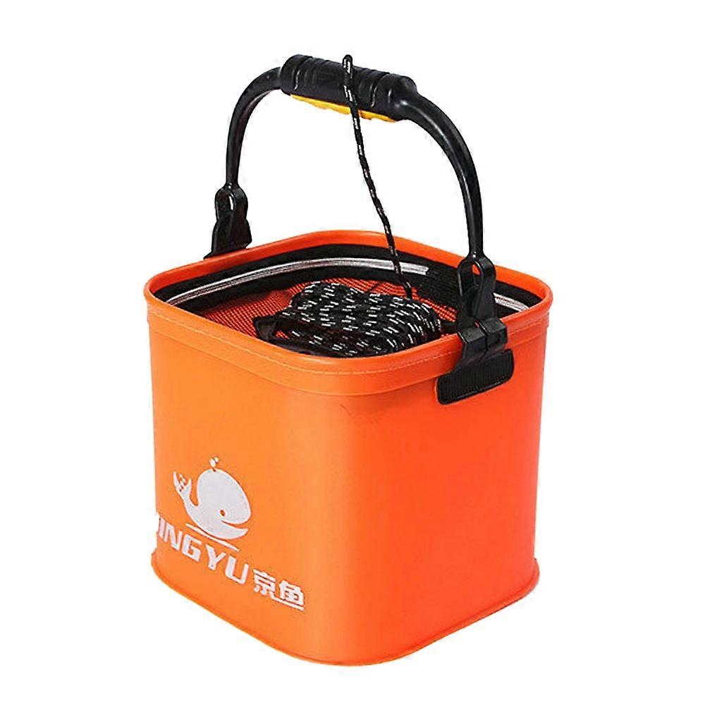 Lightweight Folding Water Container Camping Fishing Bucket Collapsible Bucket