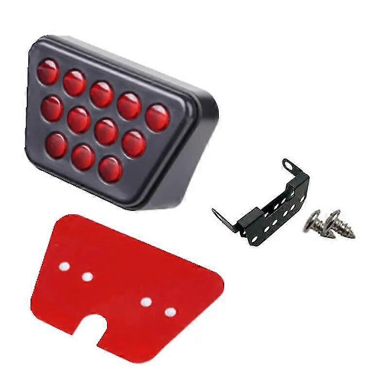 F1 Style Pilot Light General Modified Car Tail Warning Automobile Rear-end Collision Prevention Flashing Brake Cruise LED Brake
