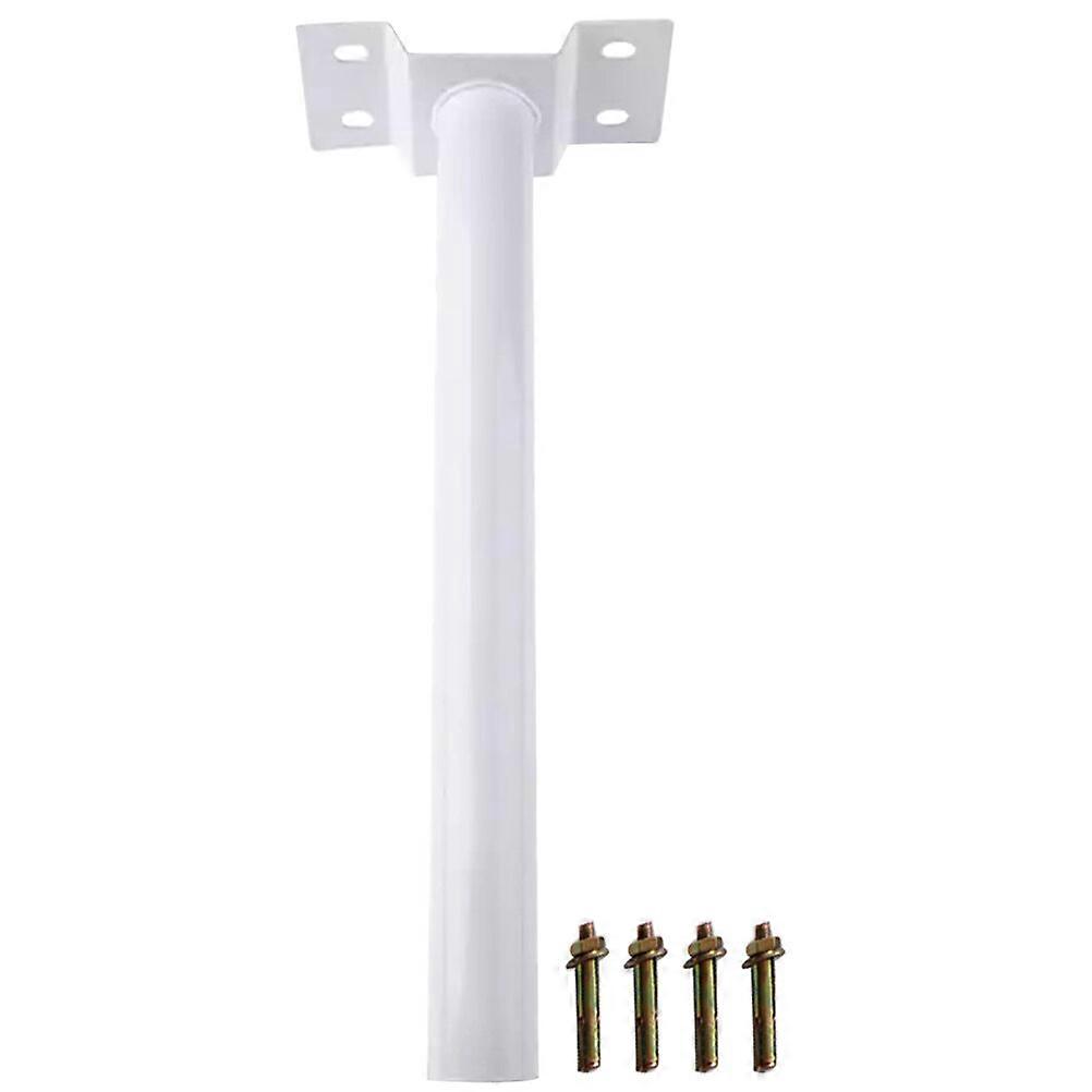 1 jogo de Light Pole Mount Solar Lighting Mounting Bracket Extension Pole Kit