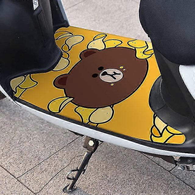 רכב חשמלי ביתי רגל כרית דוושת רגל אוניברסלי אופנוע חשמלי רגל כרית נגד החלקה עמיד למים חיתוך מעובה