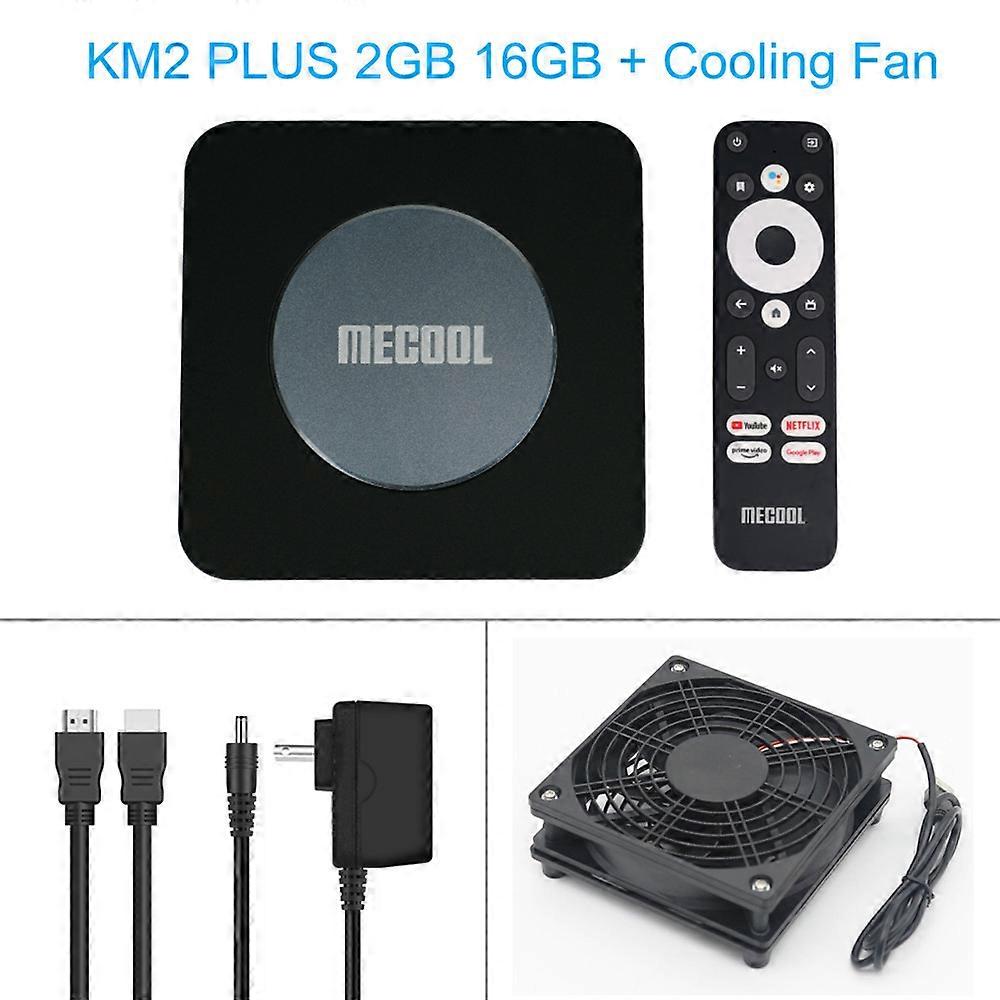 MECOOL KM2 Plus TV Box Android 11 Amlogic S905X4 2.4G/5G 2T2R BT5.0 DDR4 4K HD Media Player HDR10 Dolby Audio Set Top Tvbox