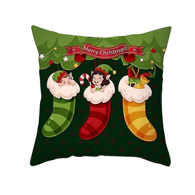 Print Pillowcase Sofa Cushion Cover Design Style -880