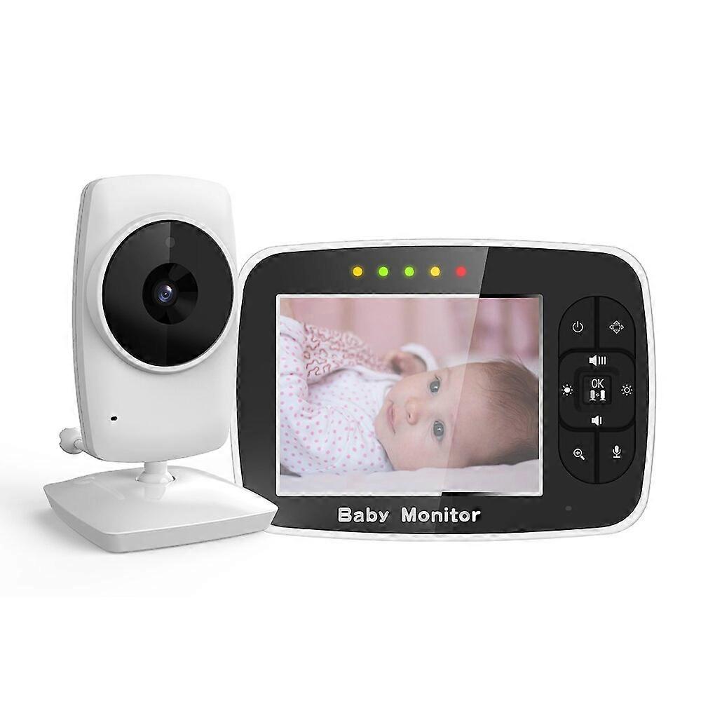 baby monitor 920 night vision ambient temperature detection White