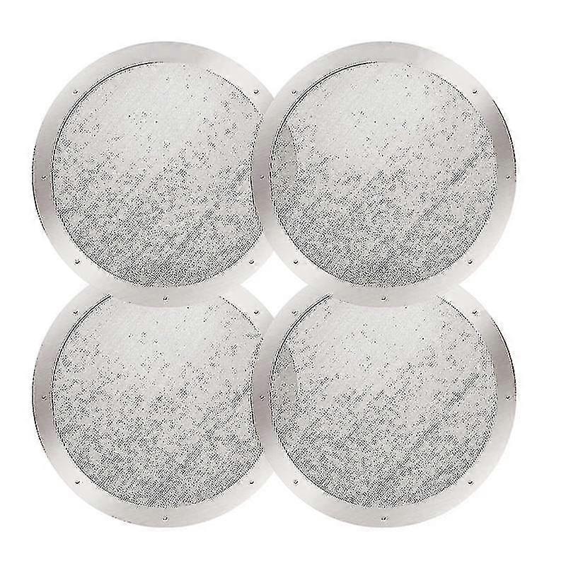 4-pack Reusable Stainless Steel Filters Compatible With