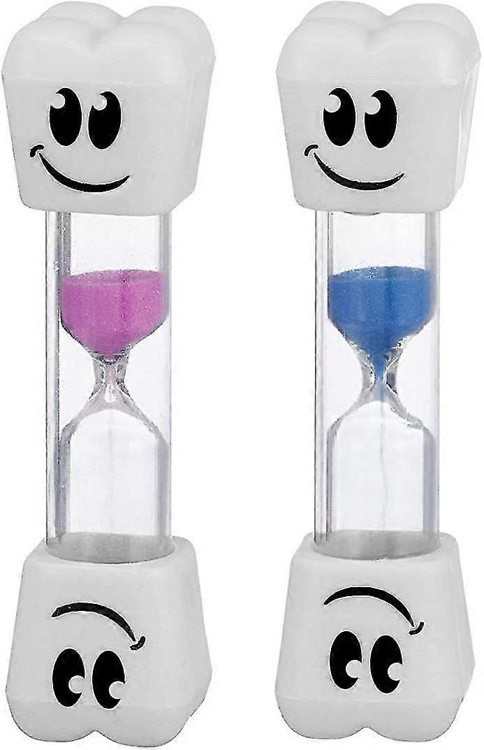 Smile Tooth 2 Minute Sand Timer Různé barvy (2 Packcolor Random