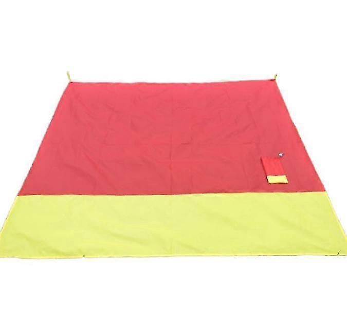 Beach Blanket,large And Compact No Sand Pad Quick Dry, Lightweight And Durable Red