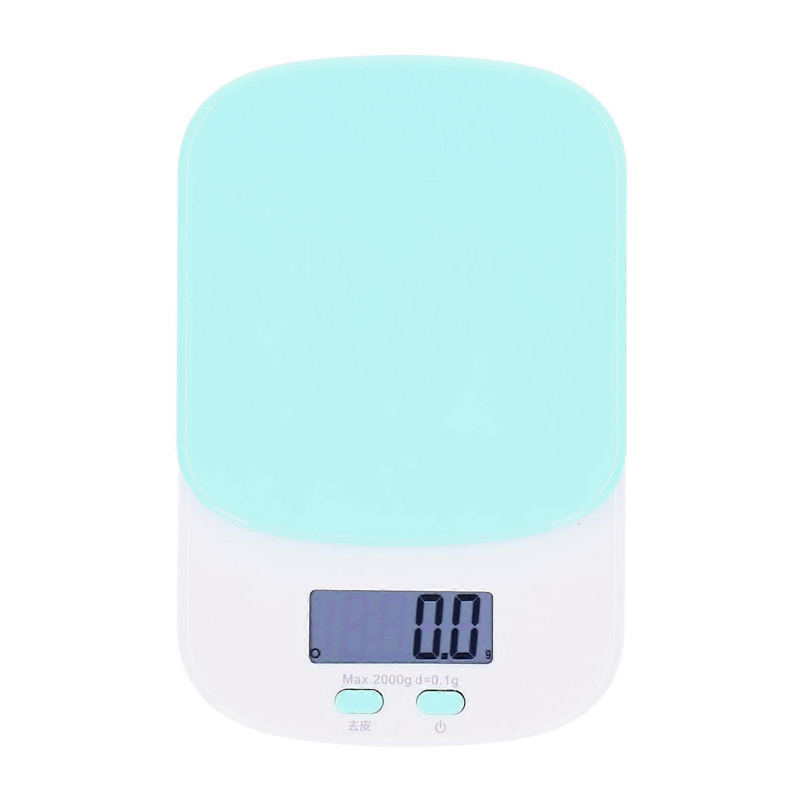 DIY Kitchen Electronic Scale 0.1g HighAccuracy Portable Mini Scale for Kitchen Home(Green )