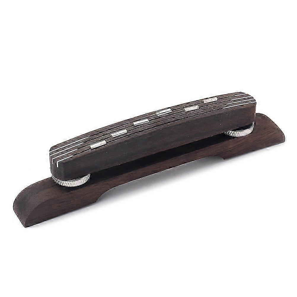 Rosewood Bridge Floating For 6 String Archtop Jazz Guitar with Accessories Height Adjustable