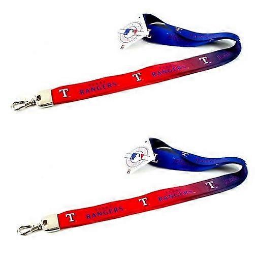 Texas Rangers MLB Ombre sleutelkoord 2 stuks