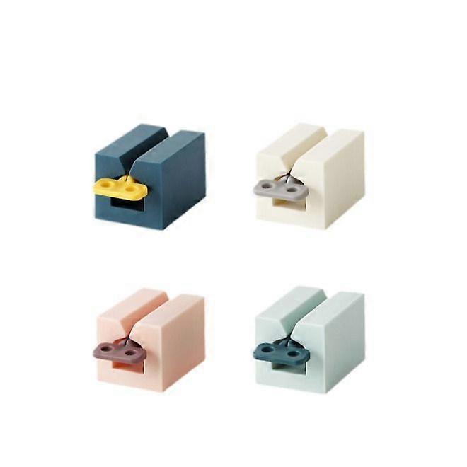 4-Pack Manual Toothpaste Squeezer  Creative Bathroom Supplies for Easy Dispensing